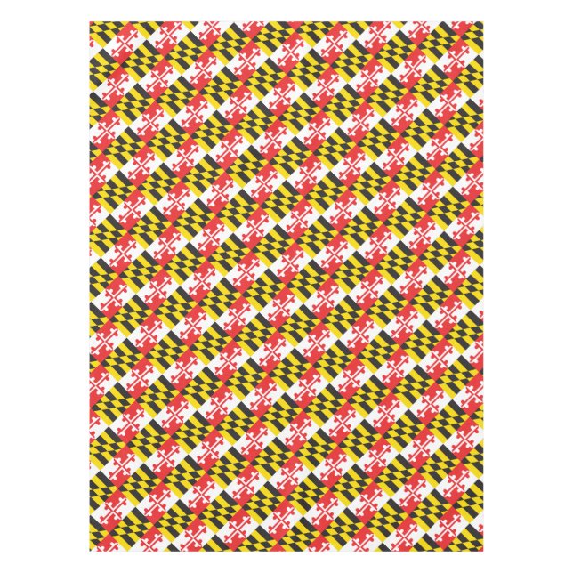 Maryland Flag Tablecloth (Front)
