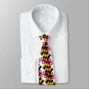 Maryland Flag Tie
