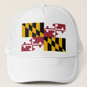 MARYLAND FLAG TRUCKER HAT