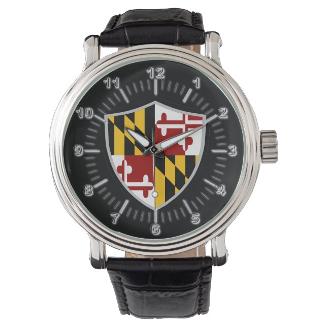 Maryland flag watch (Front)