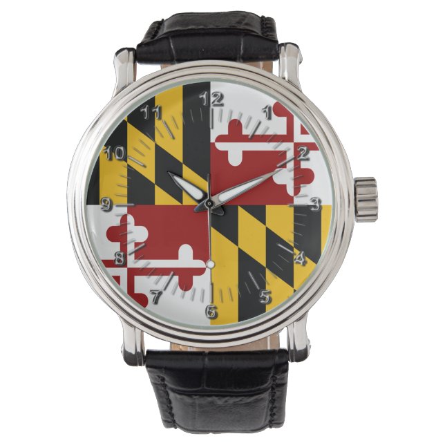 Maryland flag watch (Front)