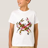 Maryland Flag Wavy Crab