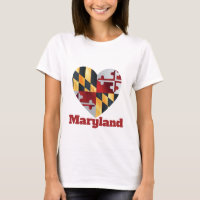 Maryland Heart Flag