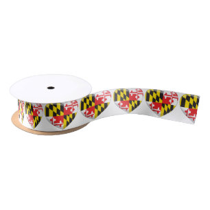Maryland Heart Satin Ribbon
