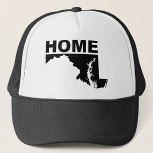 Maryland Home Away From State Ball Cap Hat