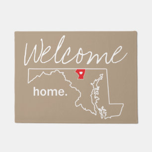Maryland Home County Door Mat - Carroll Co.