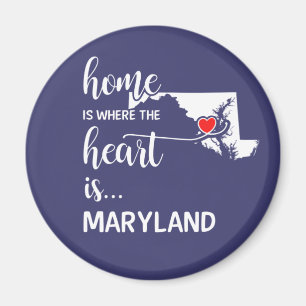 Maryland home is where the heart is magnet