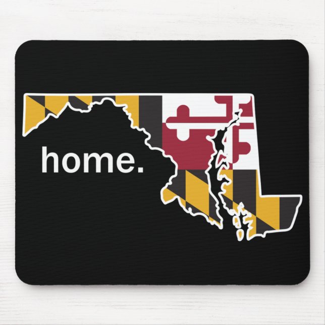 Maryland home state mouse pad (Front)
