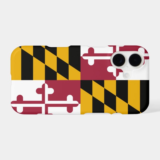 Maryland iPhone Case (Back Horizontal)