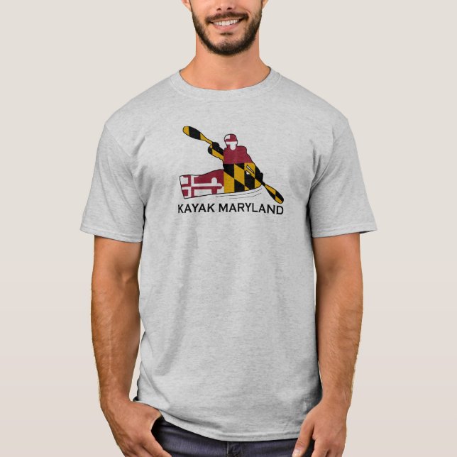 Maryland Kayaker T-Shirt (Front)