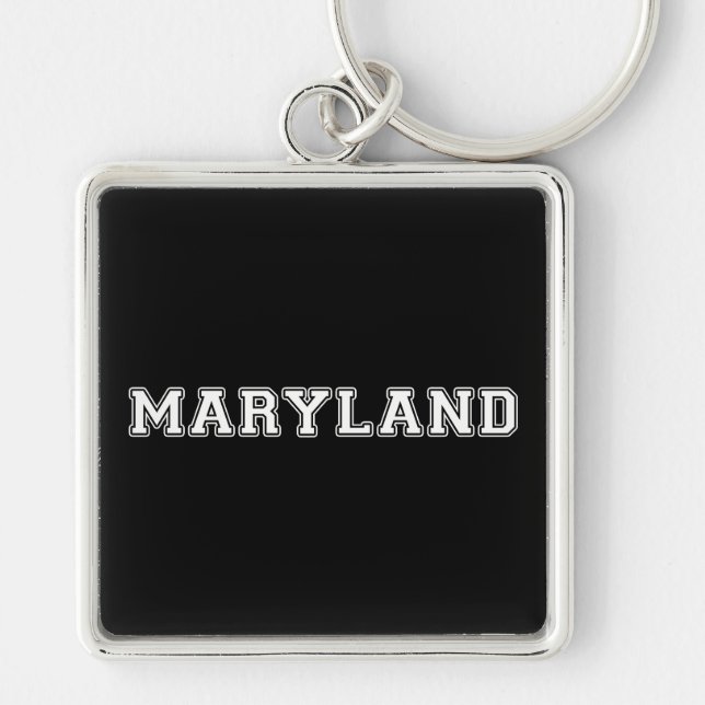 Maryland Key Ring (Front)