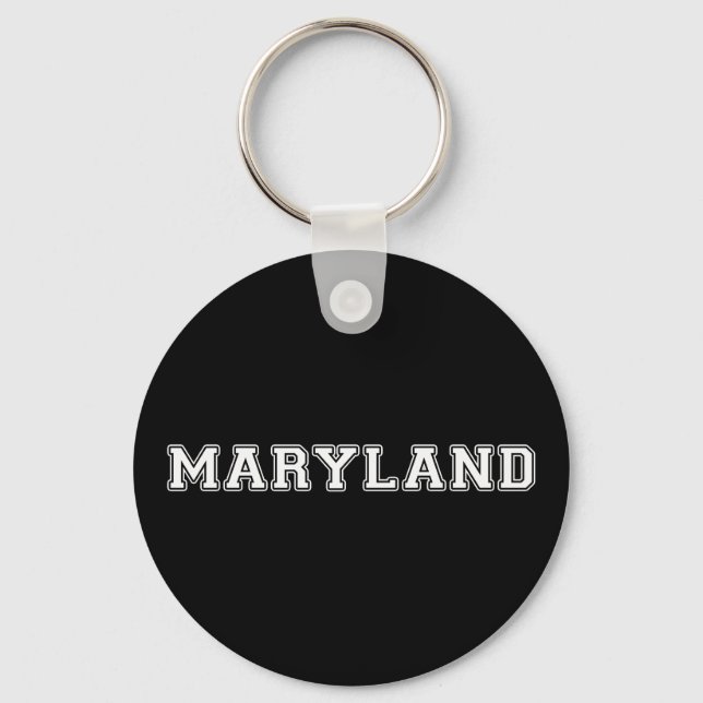 Maryland Key Ring (Front)
