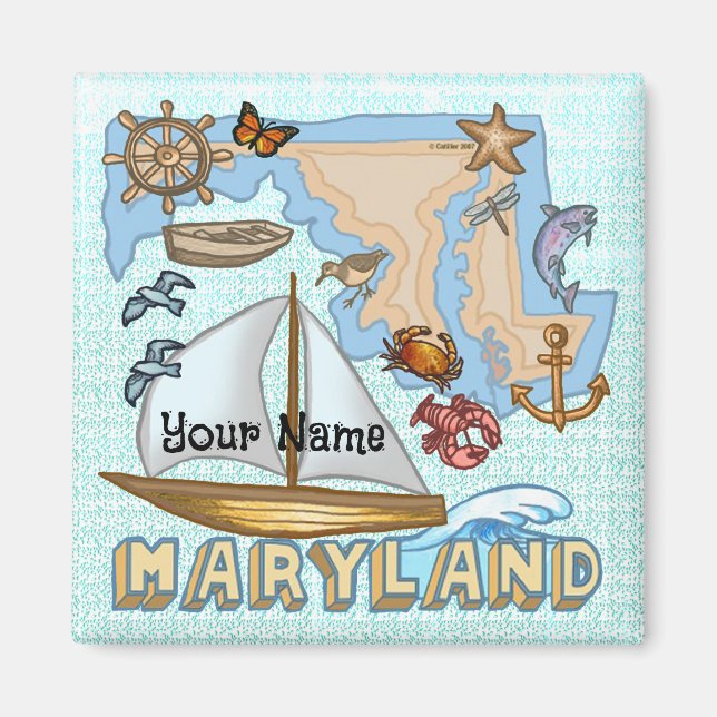 Maryland  magnet (Front)