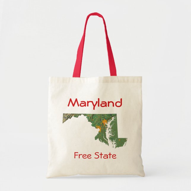 Maryland Map Bag (Front)