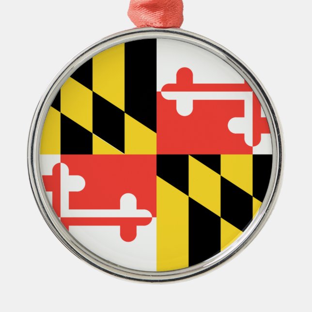 MARYLAND METAL TREE DECORATION (Front)