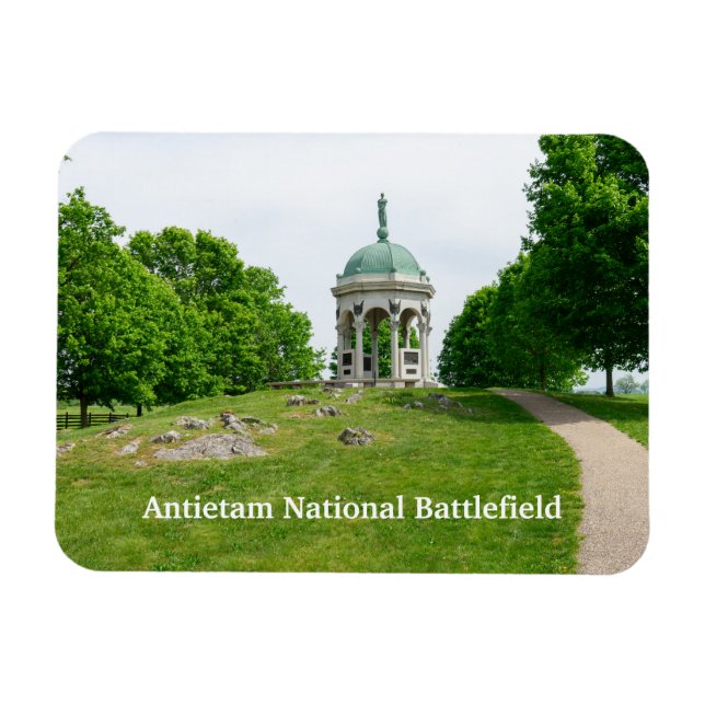 Maryland Monument in Antietam Magnet (Horizontal)