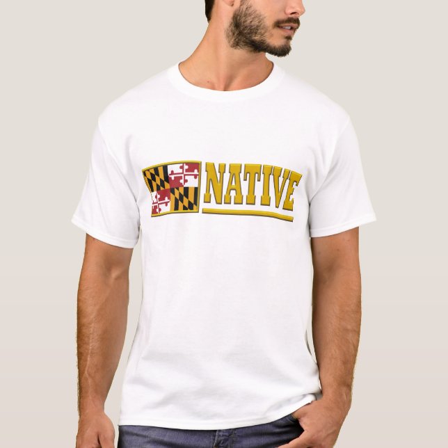 Maryland Native T-Shirt (Front)