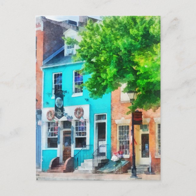 Maryland - Neighbourhood Pub Fells Point MD Postcard (Front)
