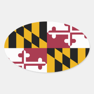 Maryland Oval sticker