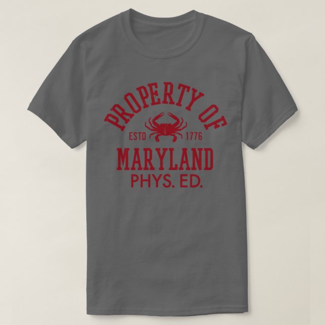 MARYLAND PHYS  T-Shirt (Design Front)