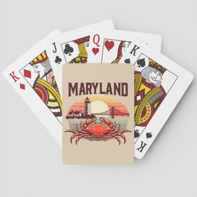 Maryland Playing Cards (Back)
