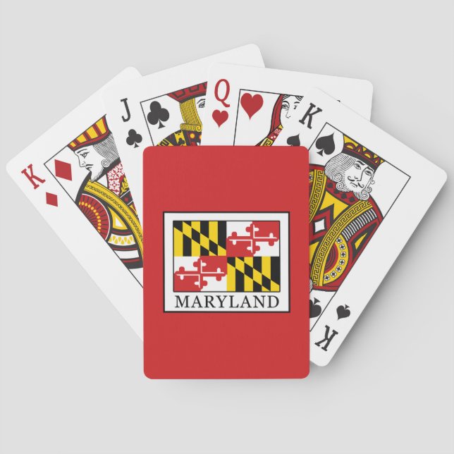 Maryland Playing Cards (Back)