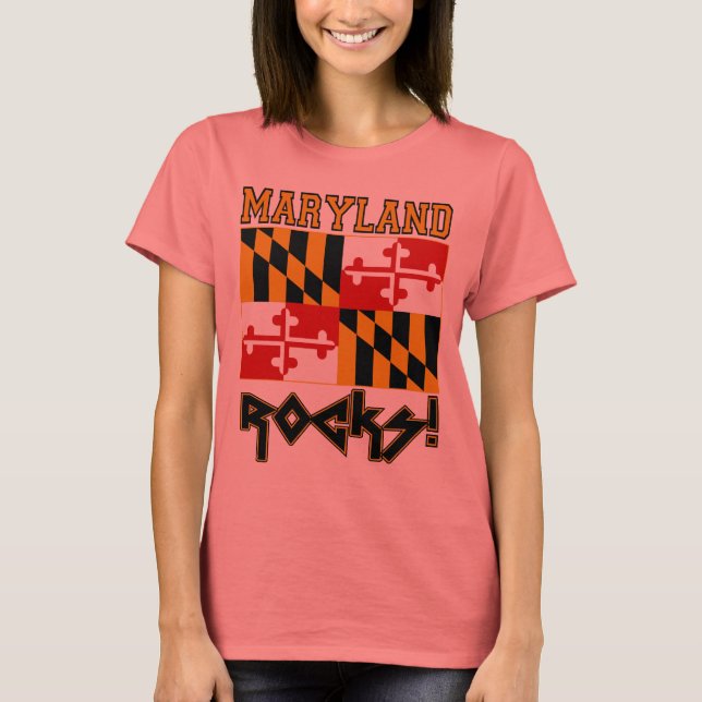 Maryland Rocks! T-Shirt (Front)