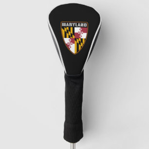 Maryland Shield Golf Head Cover