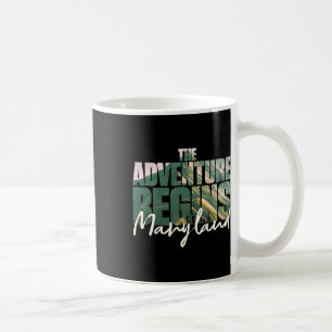 Maryland Souvenir Hiking The Adventure Begins Camp Coffee Mug