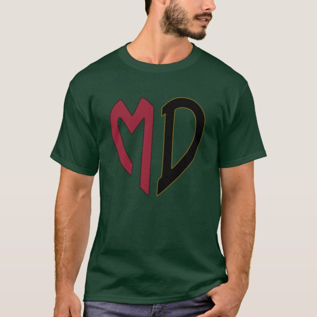 Maryland State Abbreviation T-Shirt (Front)