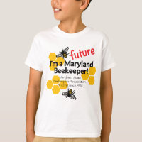 Maryland State Beekeepers Association Kids t-shirt