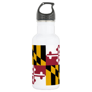 Maryland State Flag 532 Ml Water Bottle