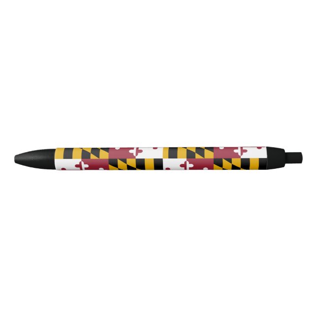 Maryland State Flag Blue Ink Pen (Front)