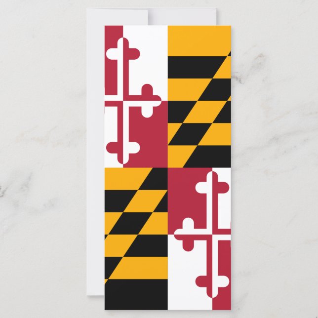 Maryland State Flag Colours Decor (Front)