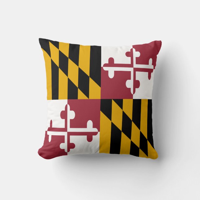 Maryland State Flag Cushion (Front)