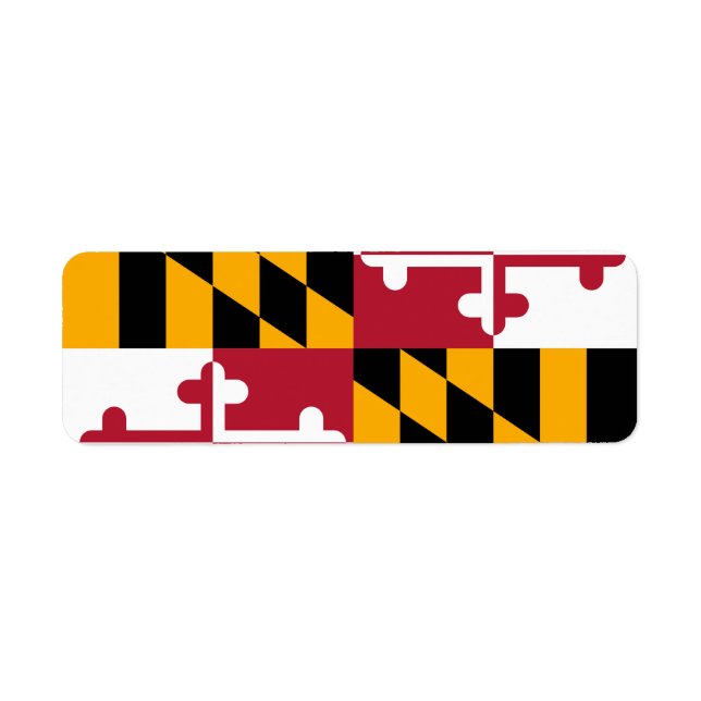 Maryland State Flag Design Decoration (Front)