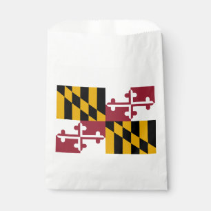 Maryland State Flag Favour Bags
