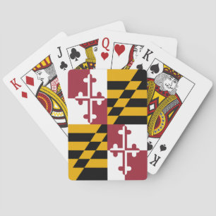 Maryland State Flag Playing Cards