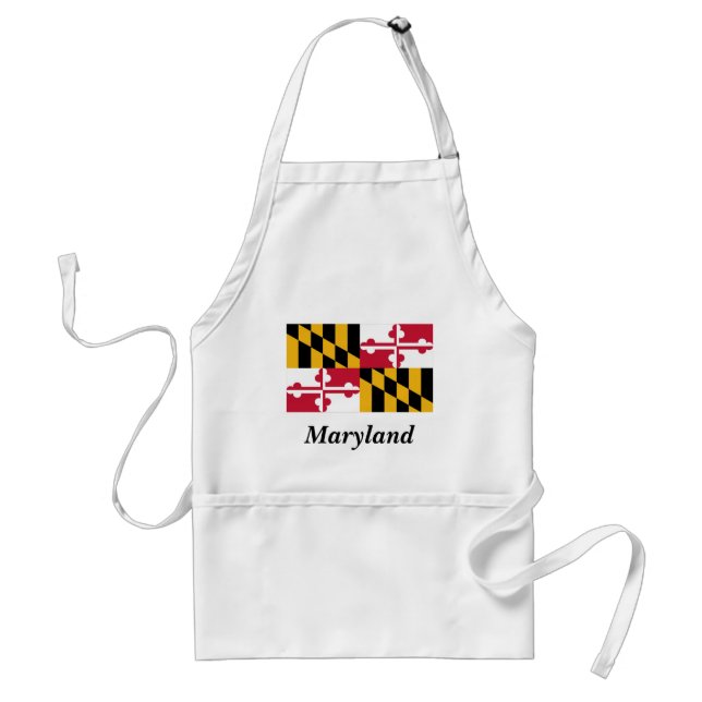 Maryland State Flag Standard Apron (Front)