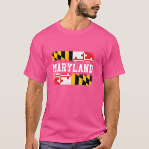 Maryland State Flag Tee Shirt