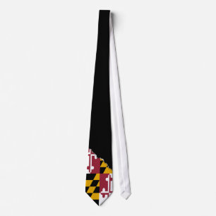Maryland State Flag Tie
