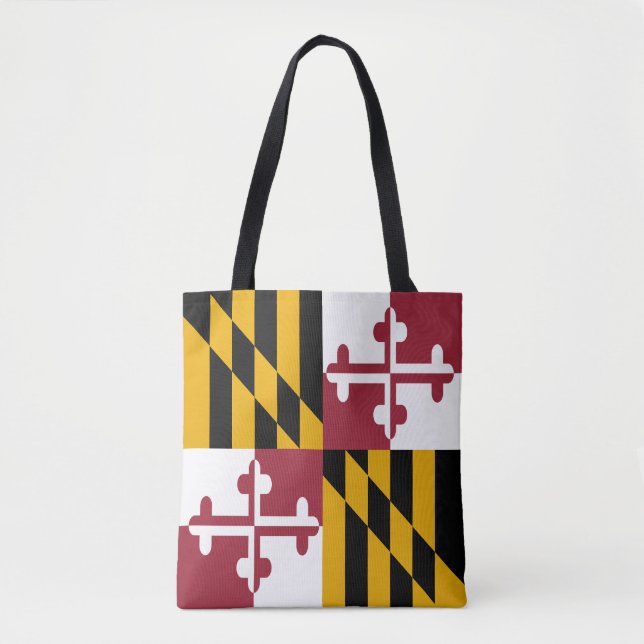 Maryland State Flag Tote Bag (Front)