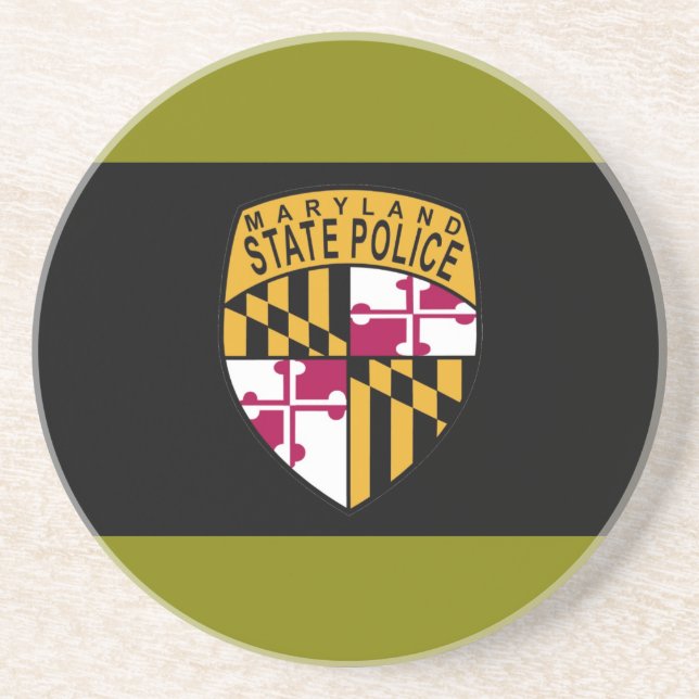 Maryland State Police Coaster (Front)