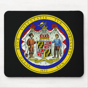 Maryland State Seal Mousepad
