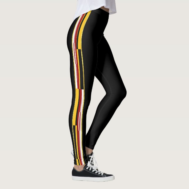 Maryland stripe flag leggings (Right)