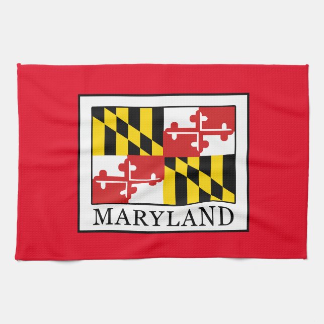 Maryland Tea Towel (Horizontal)