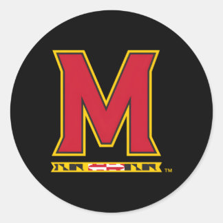 Maryland Terra Icon Classic Round Sticker