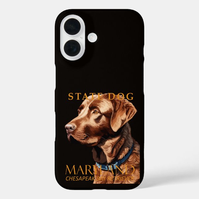 Maryland Territory Dog The Retriever Case-Mate iPhone Case (Back)