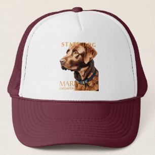 Maryland Territory Dog The Retriever Trucker Hat
