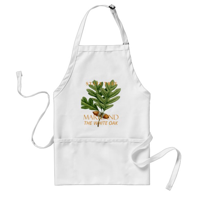 Maryland Territory Tree The White Oak Standard Apron (Front)